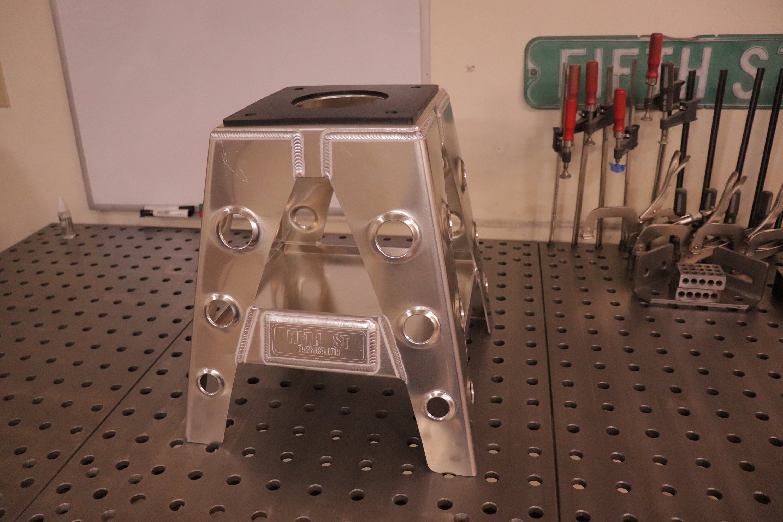 Aluminum Fabricated Dirt Bike Stand Etsy Finland