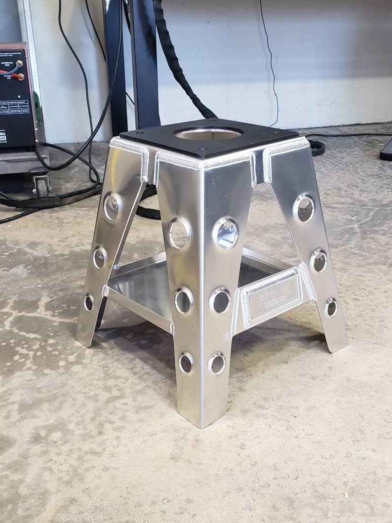 Aluminum Fabricated Dirt Bike Stand Etsy Finland