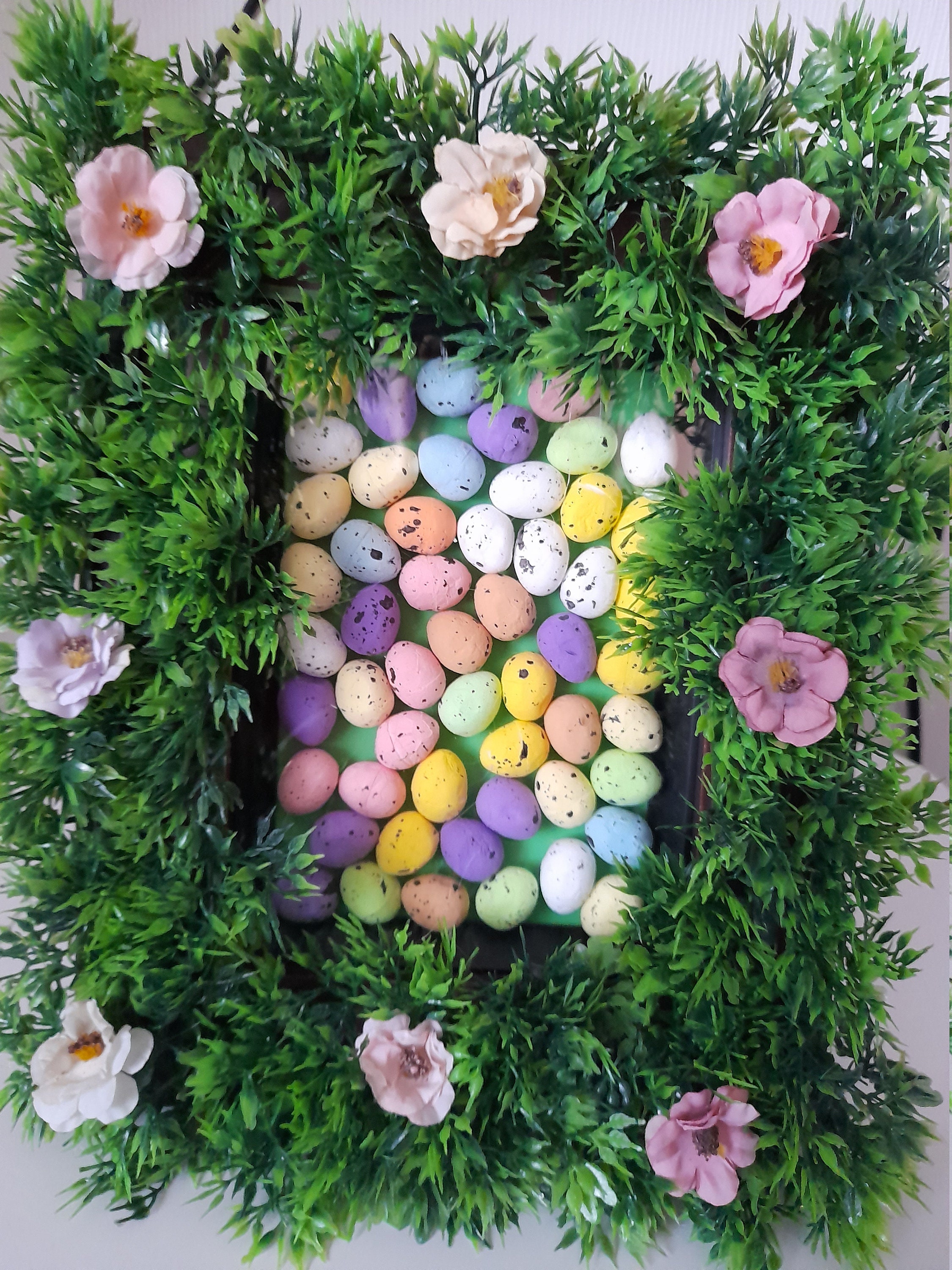 Décoration de Pâques Dans Le Cadre