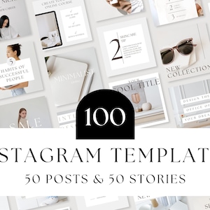 100 Instagram Templates Canva Instagram Post Templates Instagram Story Templates Canva Instagram Marketing Instagram Content Social Media