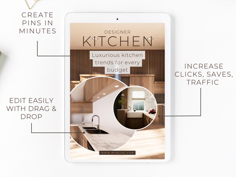 50 Modern Interior Design Pinterest Pin Templates, Canva Templates ...