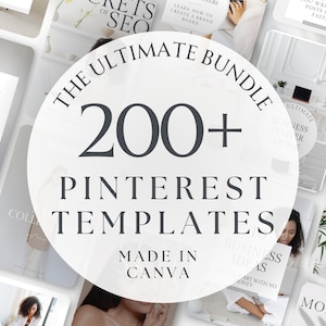 Pinterest Templates Canva Pinterest Pin Templates Pinterest Template Bundle Pinterest Pin Design Pinterest Marketing Pinterest Bloggers