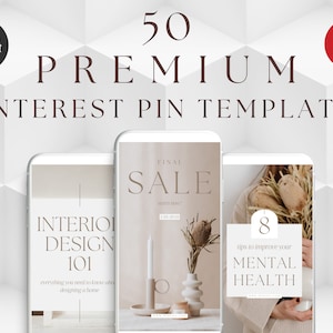 Pinterest Pin Templates Neutral Pinterest Pin Design Pinterest Marketing Pinterest Pin Templates Blogger Viral Pinterest Pins