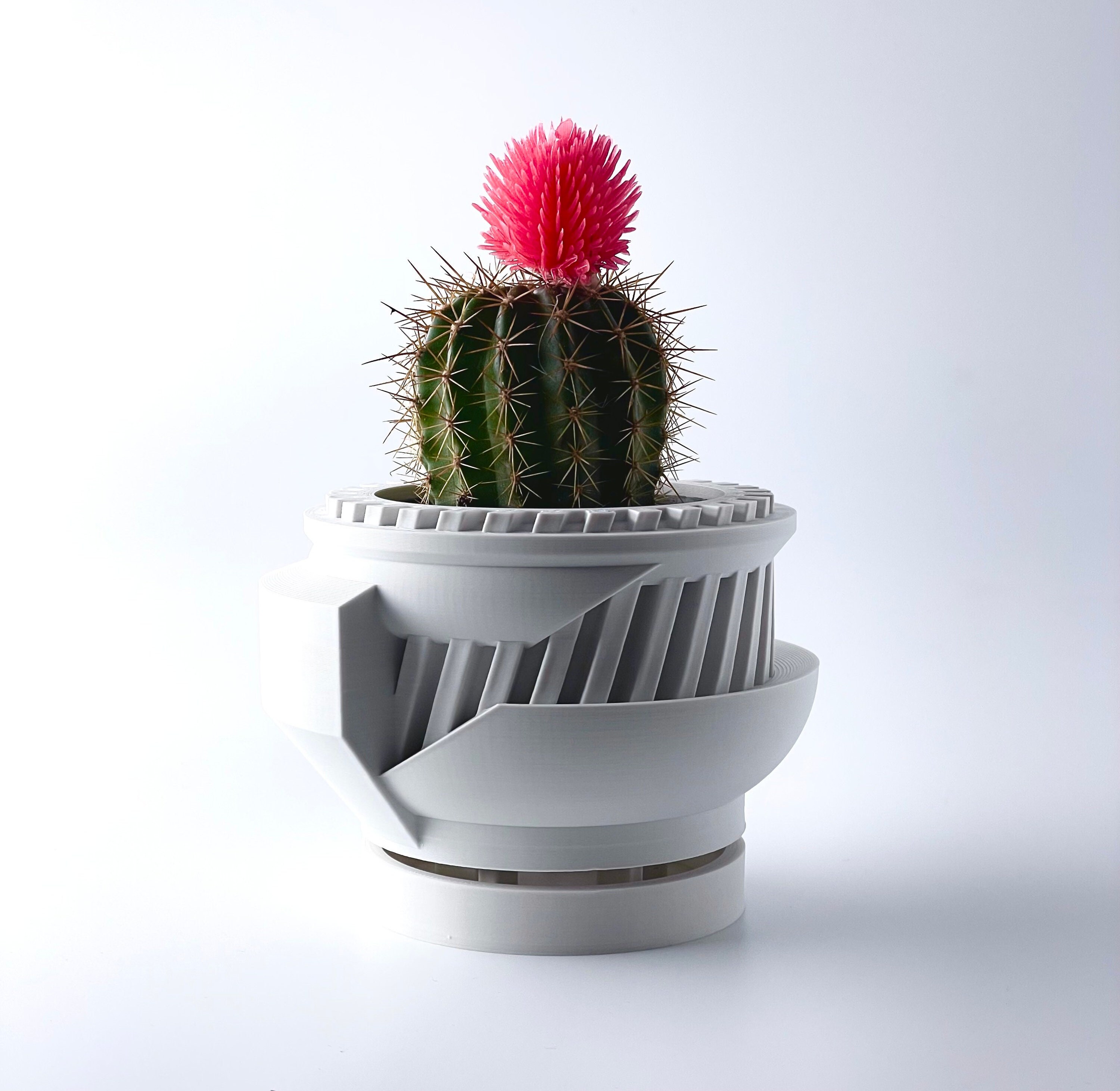 Petite Jardinière Pour Plantes et Succulentes avec Drainage, Jardinières Modernes, Pot de d'intérieu