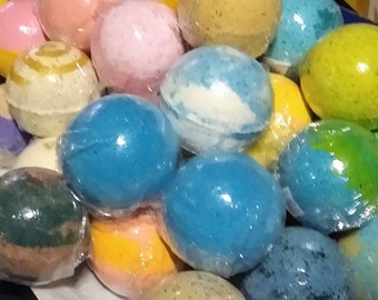 Surprise Variety Bath Bomb Set | Handcrafted, Moisturizing, Relaxing | 12 Pack | Chosen Just For You