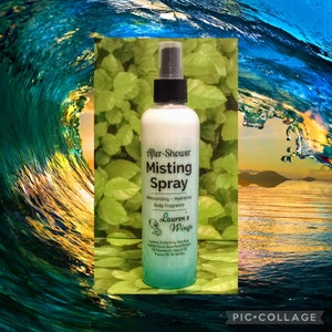 Ocean Wave AFTER SHOWER Misting SPRAY, Blend of Skin Soothing Oils, Fresh mist of sun kissed lemon, pomelo and ambyr