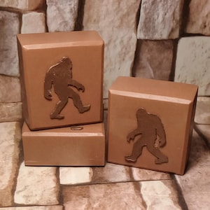MAN CAVE Sasquatch Soap - Unleash the BEAST, 6 oz. Bar, Fresh citrus, eucalyptus with dark ambyr, patchouli, velvet woods, musk and vanilla
