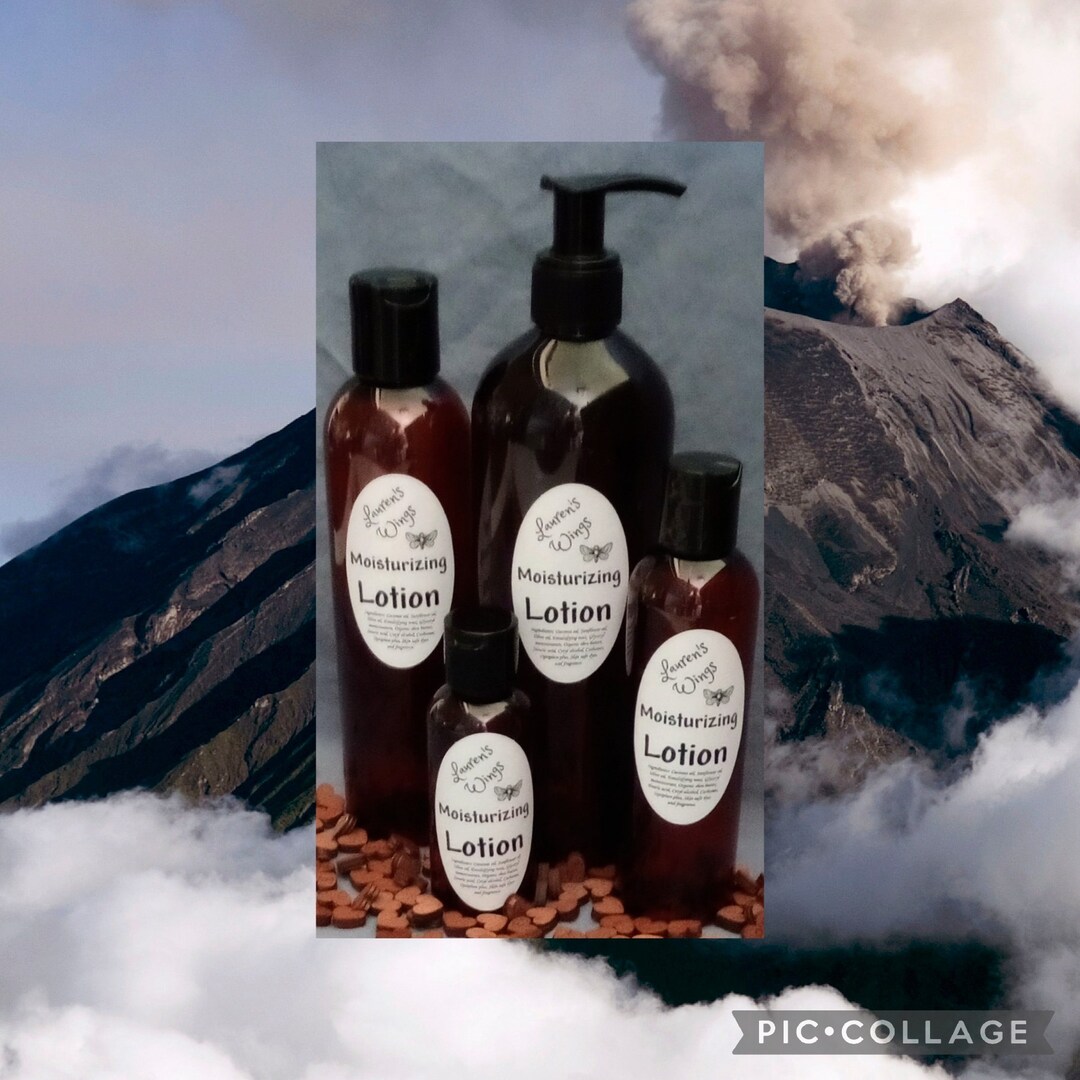 Volcano MOISTURIZING LOTION W/ Option of Adding Bath Bombs Etsy