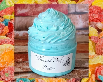Fruity Pebbles WHIPPED BODY BUTTER,  Deep-Conditioning, Fruity rice cereal bits coated in sugar make up this addictive fragrance