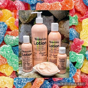 Sour Patch Kids Lotion: A little sweet and a little sour candy citrus burst. Moisturizing creamy lotion. Optional matching Body Spritz