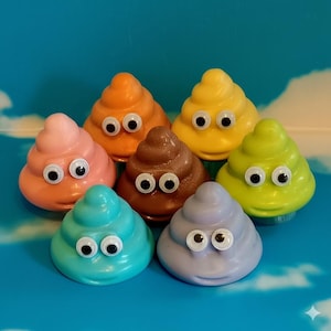 Poop Emoji Soap: Fun Scents for Kids, Encourages Handwashing After Bathroom, Pets & Playtime!