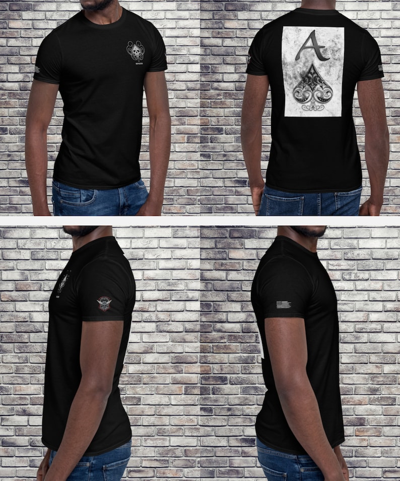 Men's Ace of Spades Tactical Gaming Squad Etsy
