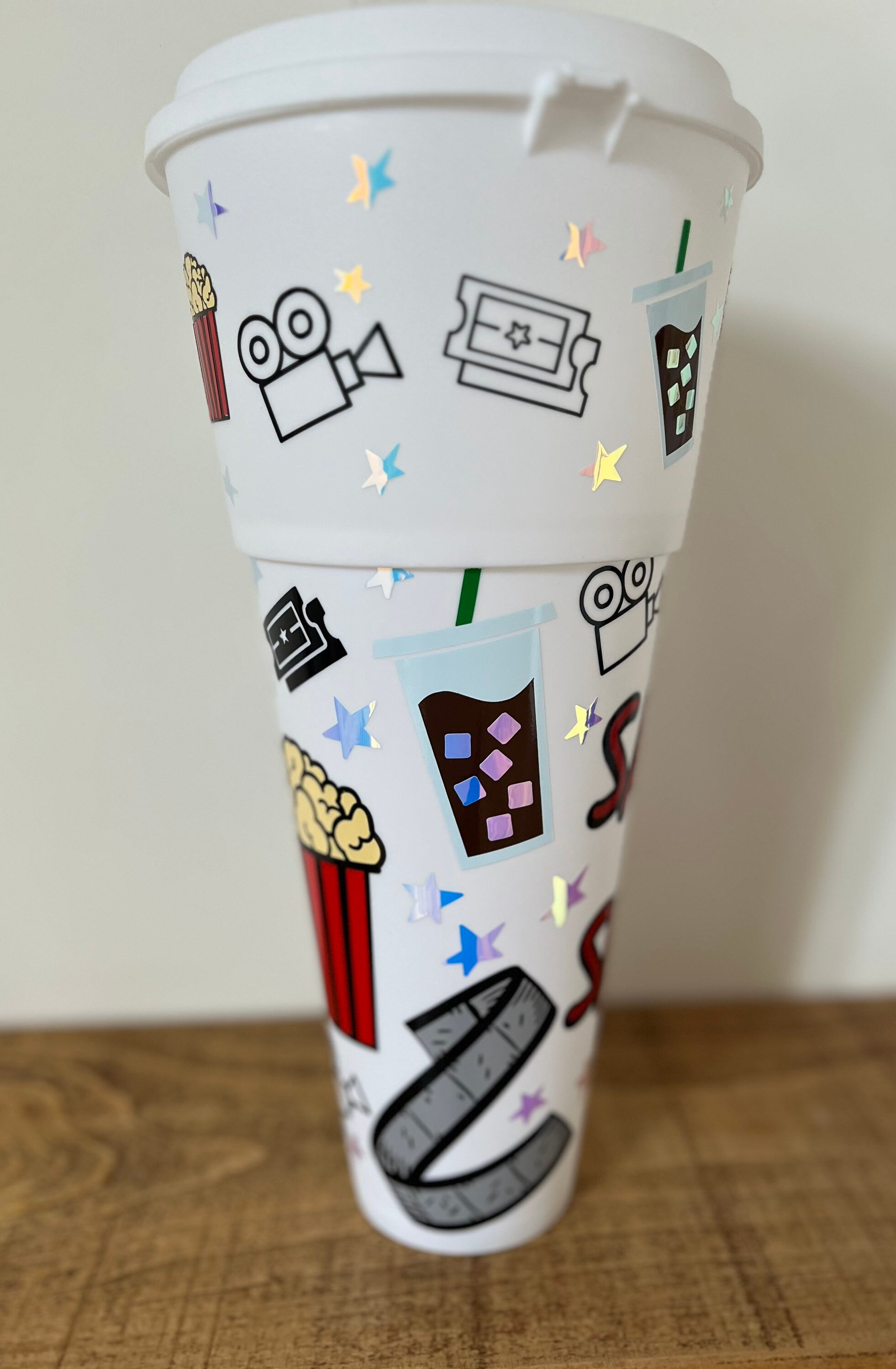 Sip and Snack Movie Night Mega Cups - Etsy UK
