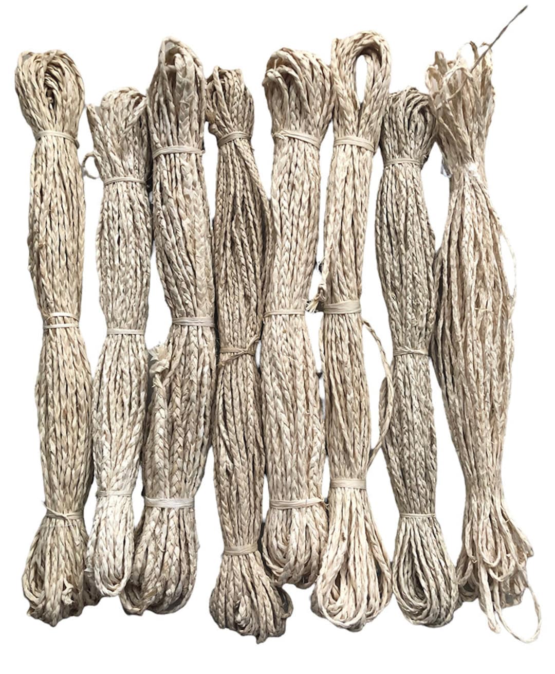 Raffle Rope Braided Raffia Ropes - Etsy