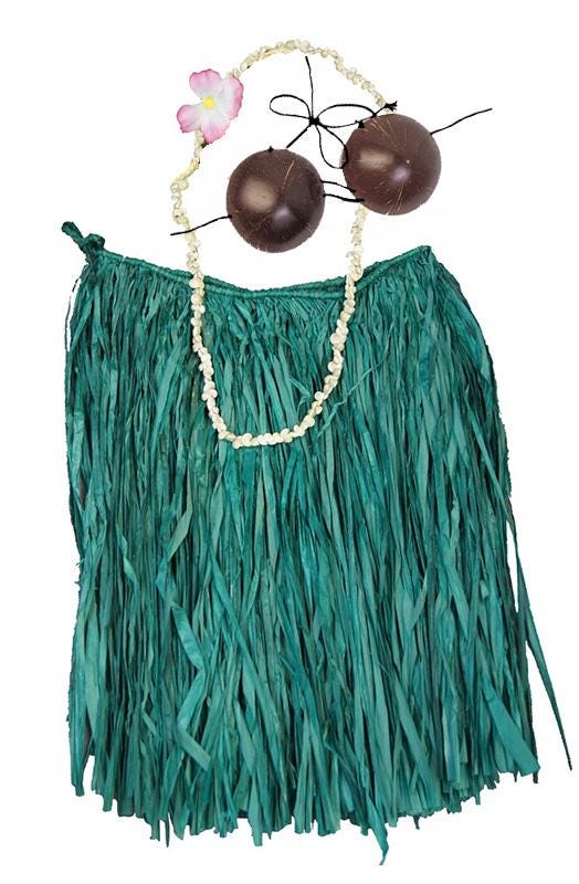 Set Gonna Hula Con Reggiseno In Cocco - Italia - Foto 4