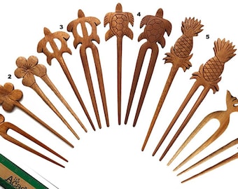 Houten haarprikkers