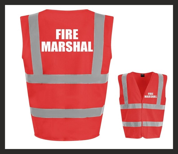Fire marshal hi vis best sale jackets