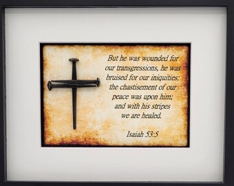 Unique House Warming Gift for Christian Home Decor, Religious Wall Hanging