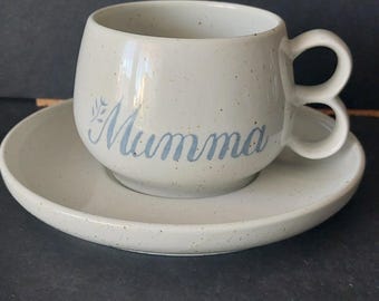 Pentik Halla Peter Winquist and Risto Paatero  Finland Tea cup Mumma and saucer