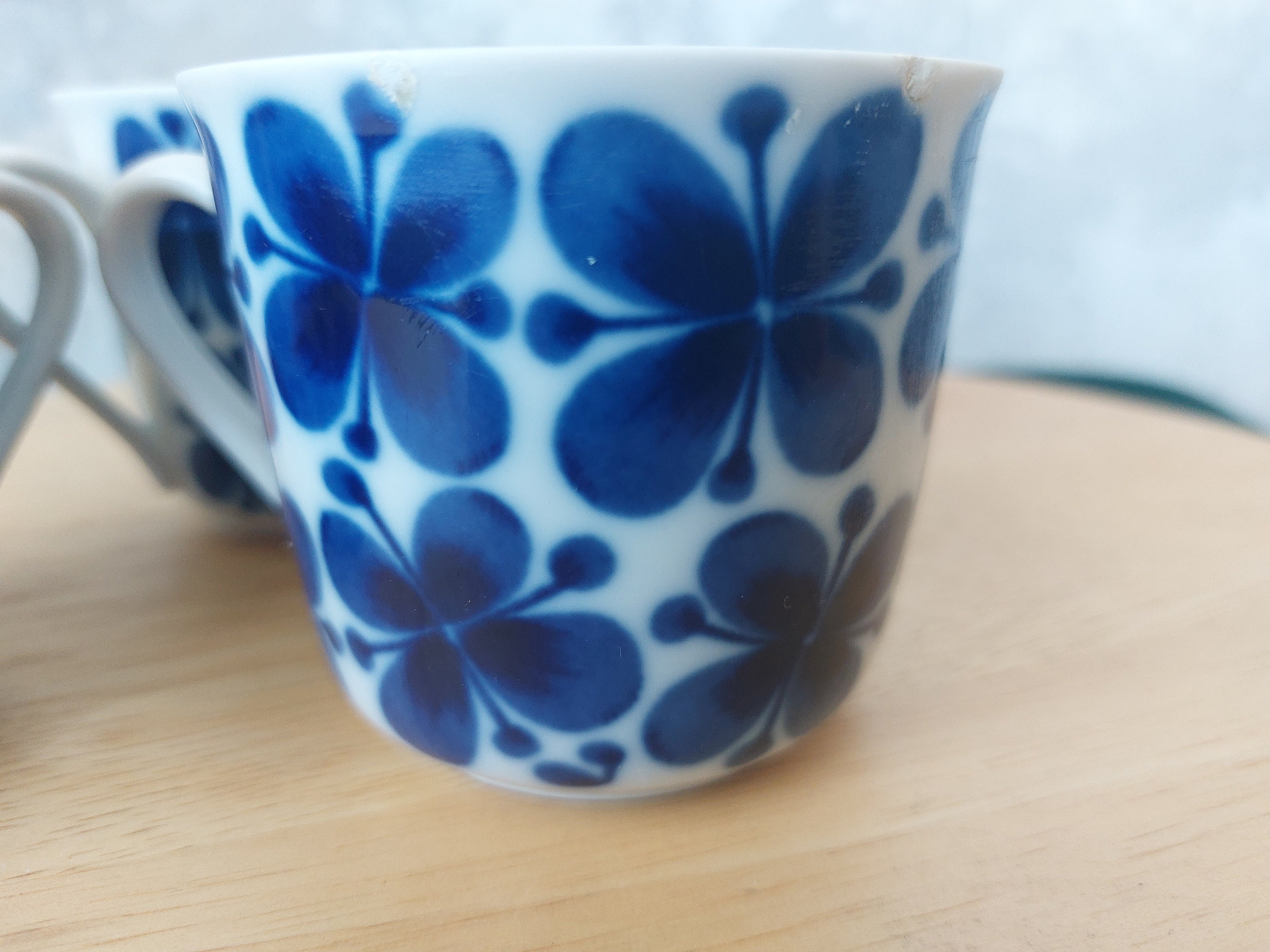 ヴィンテージ ロールストランド Mon Amie コーヒーカップ (3個セット