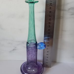 Kosta Boda &quot;Windpipe&quot; Vase by Bertil Vallien – Scandinavian Art Glass, Sweden