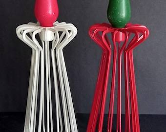 Ehlén Johansson for Ikea,Trådig red or white candlestick,PS collection,Sweden