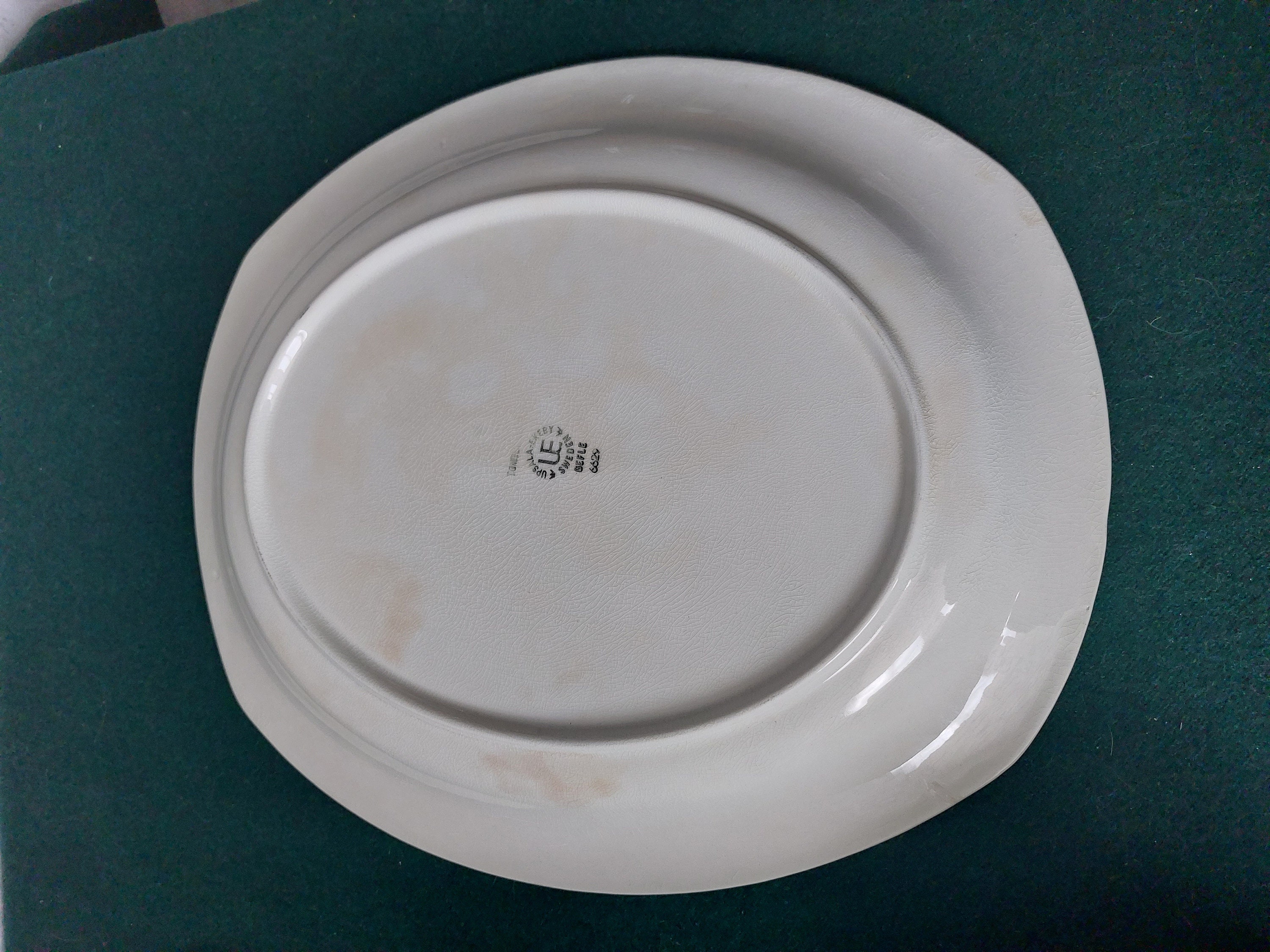 Very Rare Upsala Ekeby, Gefle,serving Plate 