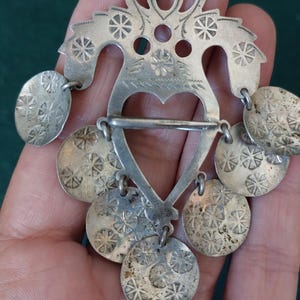 A Silver Folk Costume Jewellery Solje Brooch,Silver brooch Skedevi,N8(1939) Swedish silver