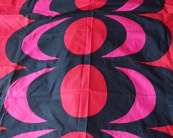 Marimekko Kaivo,One of Maija Isola’s noted prints of the 1960’s,duvet cover, fabric for needlework