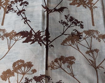 Maija Isola Hundkex  Vintage Two Curtains/Panels  1960s