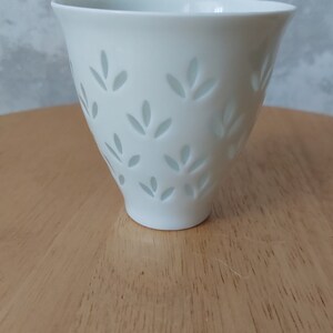 Arabia,finland, Rice Porcelain Coblet, Designer Friedl Holzer