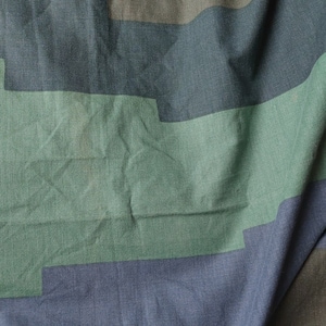 Vintage finnische Tischdecke | Skandinavisches Baumwollleinen | Retro Küche Dekor | Nordisches Textil | Mid Century-Haus
