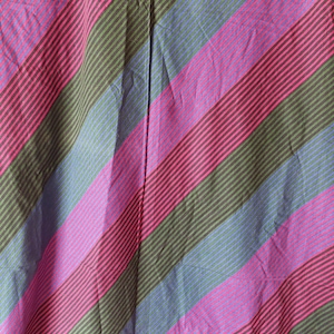 Finla by Finlayson Vintage Cotton Fabric Panel Decor striped craft fabric