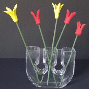 Rare Glass Vase by Claus Josef Riedel for Riedel Austria