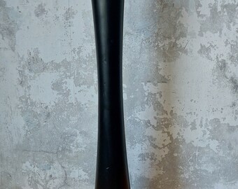 Vintage Twergi,Alessi,pepermolen,MP156,door Paolo Pagani,zwart gelakt hout,Italiaans design