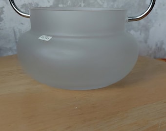 Kosta Boda,Boda Frost,Suecia, década de 1960,cubo de hielo de vidrio mate,diseñador Signe Persson Melin