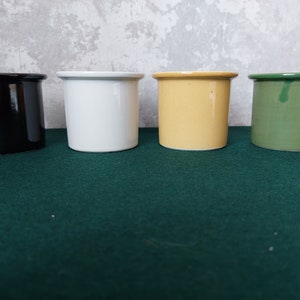 Gustavsberg,vintage spice jars/storage jars.,design by Stig Lindberg.Sweden.