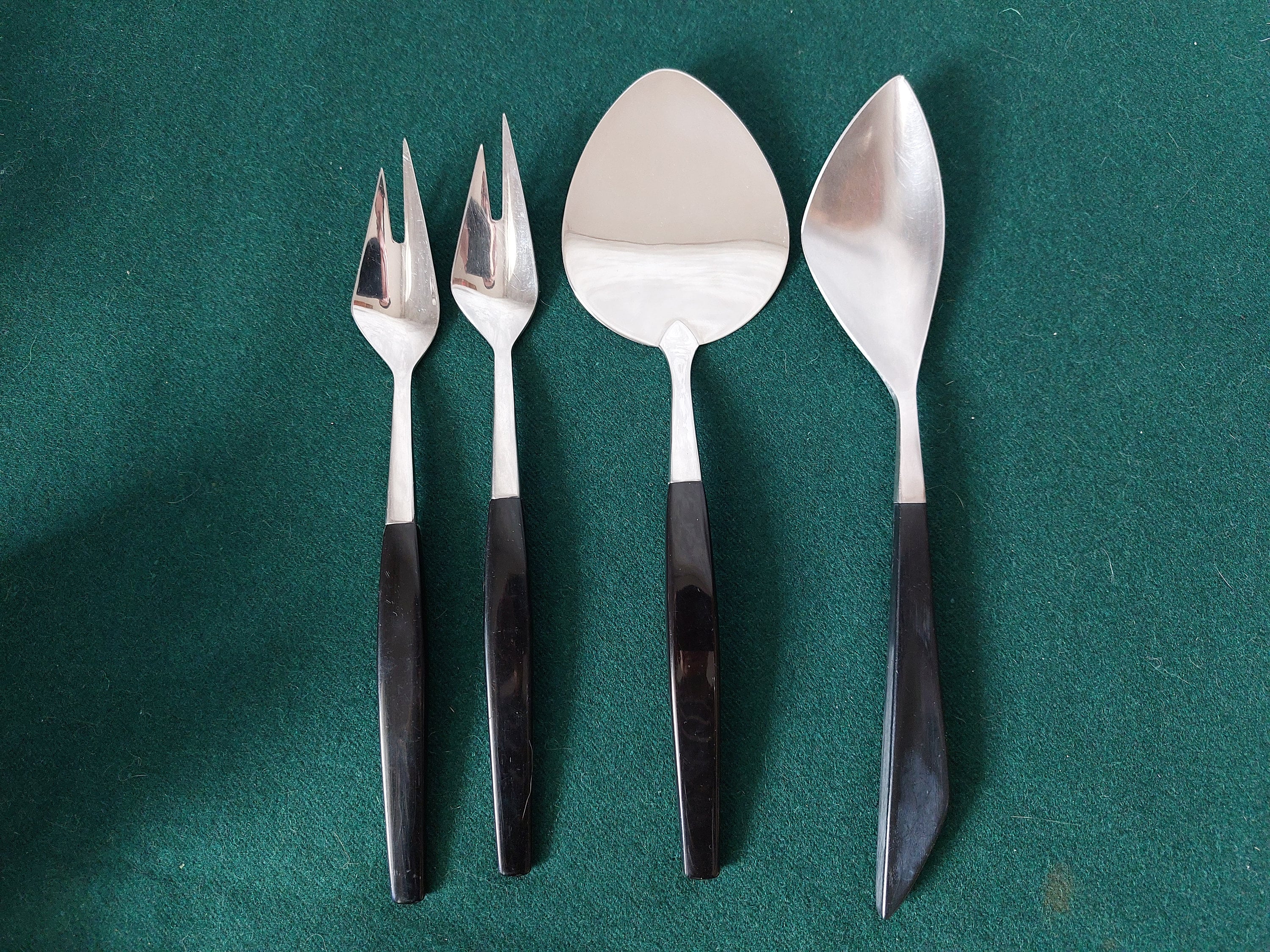 Vintage Nils Johan Marsta Stainless Steel Serving Set - Etsy