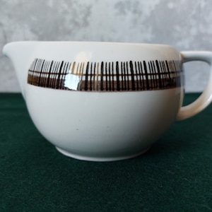 Upsala Ekeby Gefle SPARTA,creamer,design by Helmer Ringstrom,Sweden