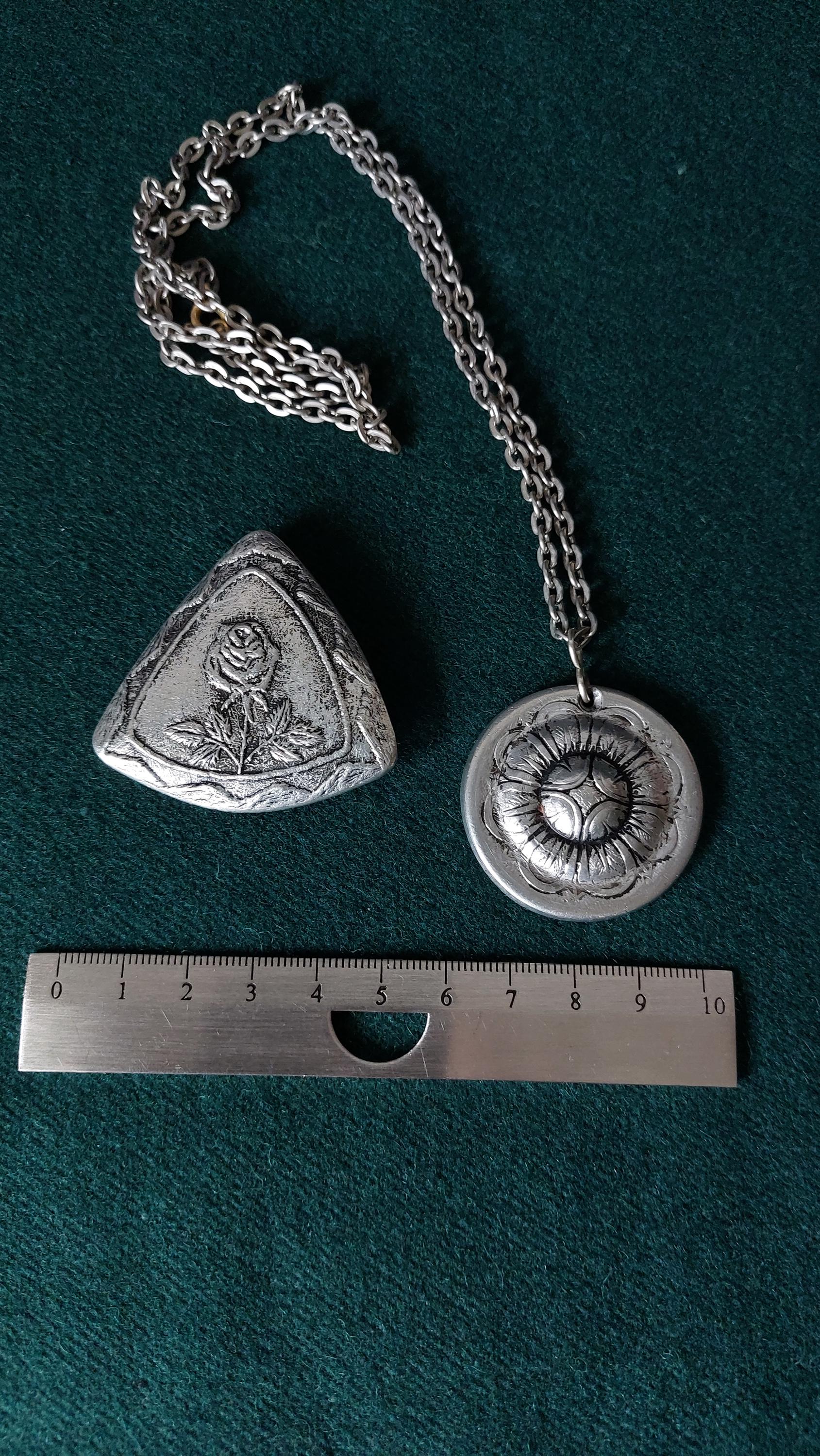 Svenskt Tenn Casi Marbacka Pewter Pendant and Tenn KK Brooch - Etsy