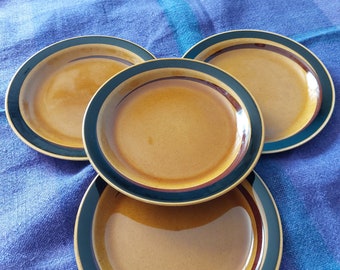 Rörstrand Carl Harry STÅLHANE Tableware TUNA set 4x Lunch Plates ,Sweden