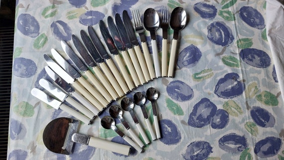 Mikael Björnstjerna Boda Nova Cutlery Oval,set of 23 Pieces,70-80s