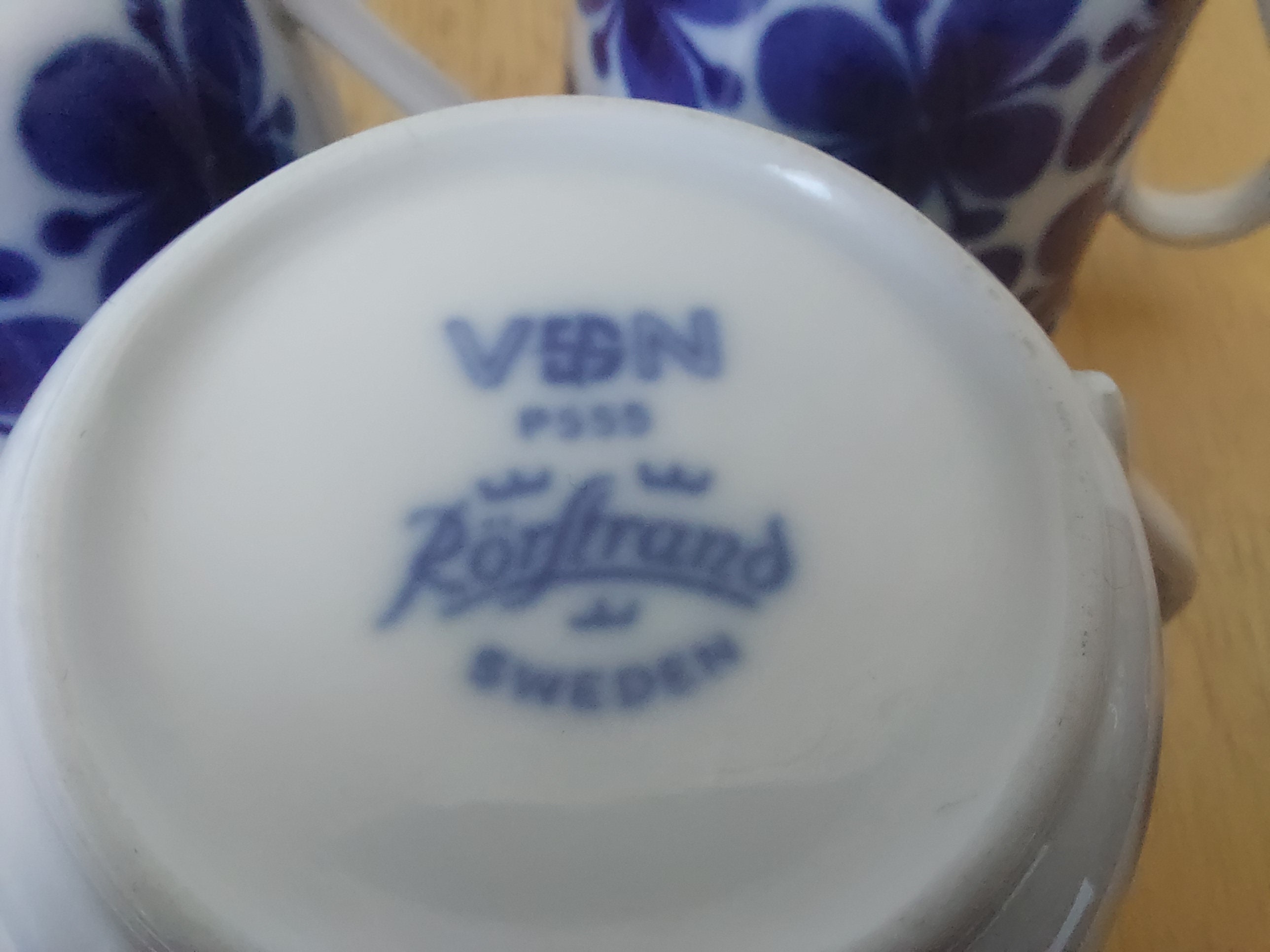 ヴィンテージ ロールストランド Mon Amie コーヒーカップ (3個セット