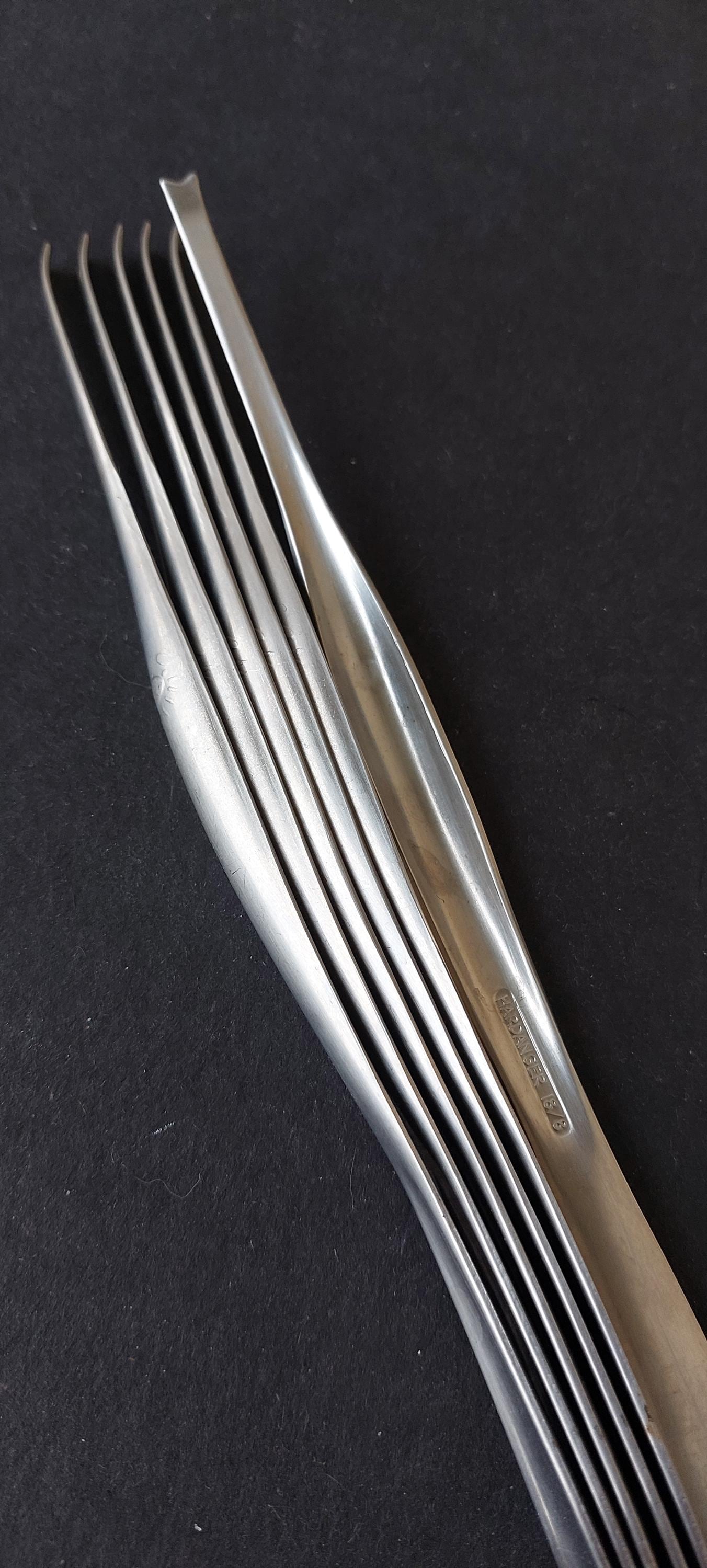 Hardanger Bestikk Seafood Cutlery Set Norway Vintage Stainless