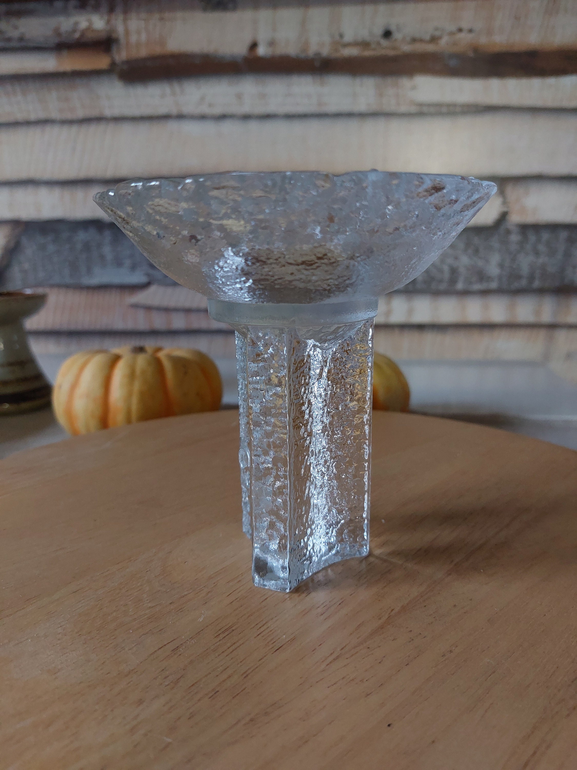 Vintage Orrefors Olympia Candle Holder in the Form of Olympic