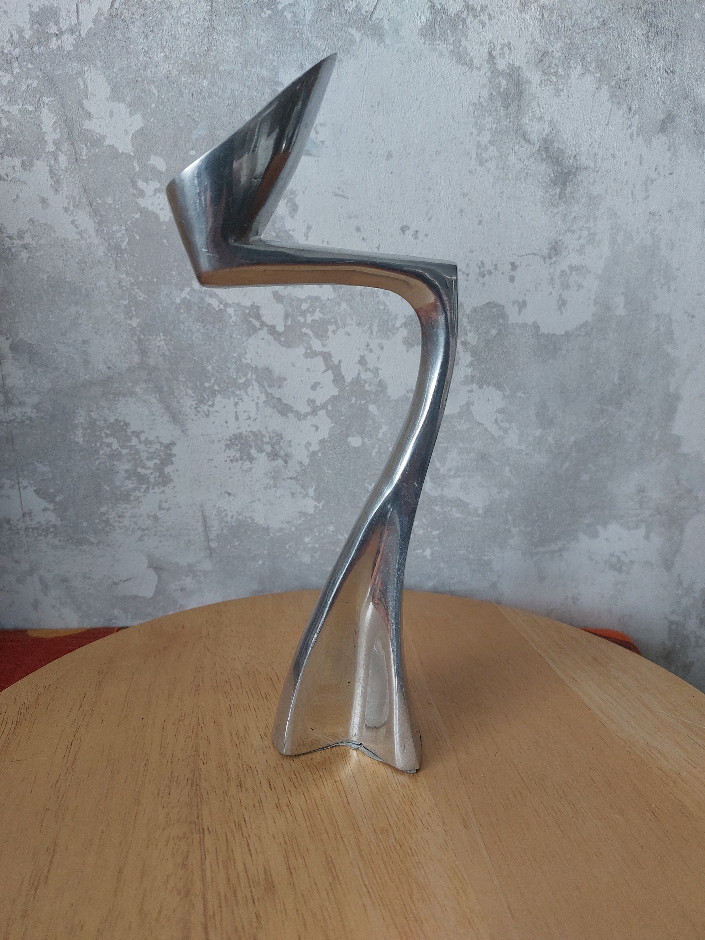 Aluminum Arclumis Swan Candlesticks by Matthew Hilton for SCP