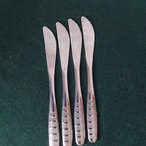 Hackman,Finland,stainlees, Four knives,L-19,6 cm