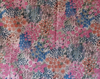 Marimekko Cotton Fabric Kukkameri by Aino-Maija Metsola Modern Finnish Design