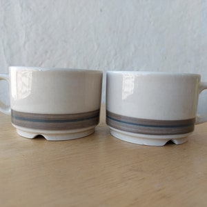 Arabia Kuusamo cups set,design by Göran Bäck