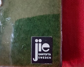 JIE Gantofta 851 Large 3D Wall Plaque, Swedish Vintage Vivid